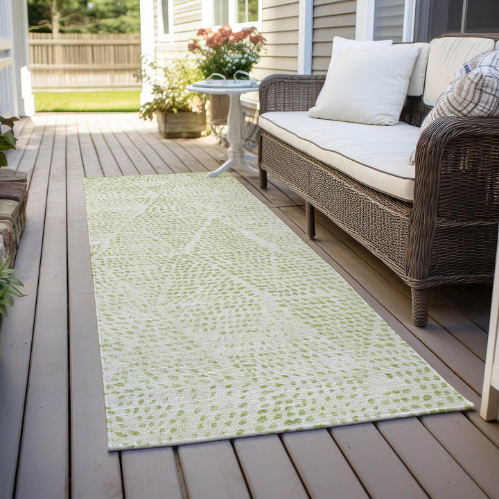 Machine Washable Indoor/ Outdoor Chantille Modern Diamonds Rug