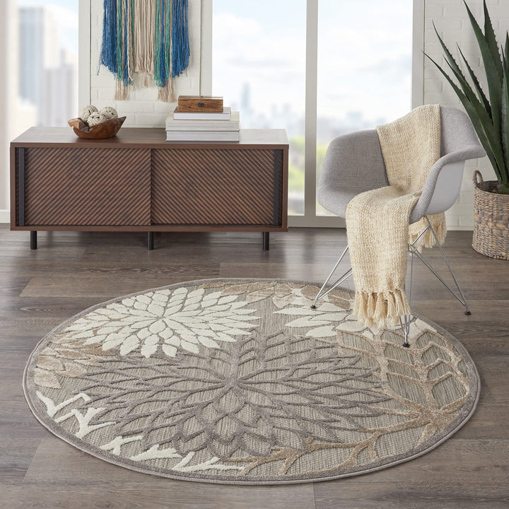 Nourison Aloha Floral Modern, Indoor/Outdoor Area Rug