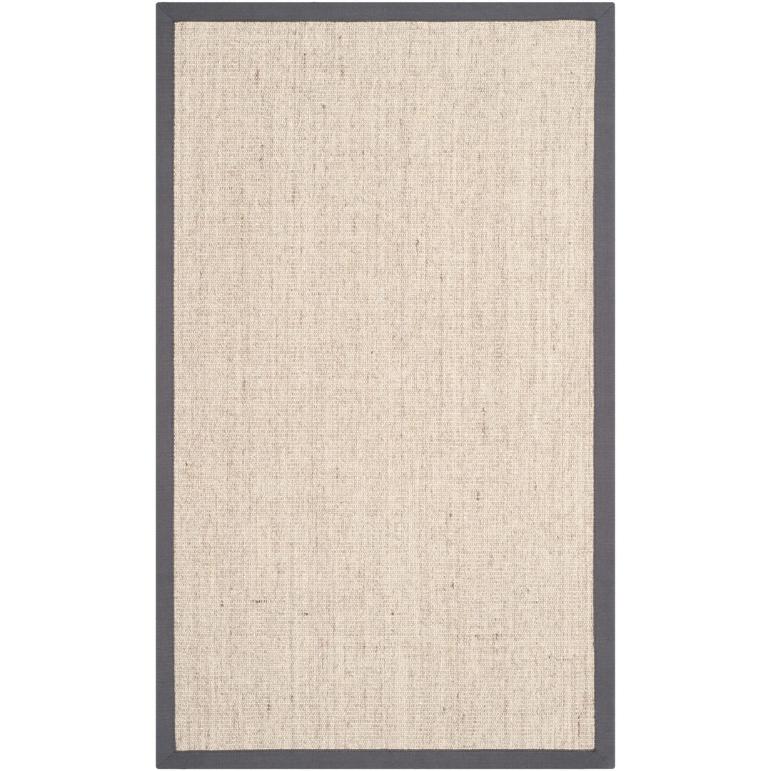 SAFAVIEH Natural Fiber Collection Accent Rug - 2' x 3' Marble & Grey Border