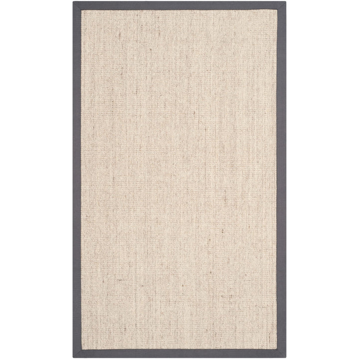 SAFAVIEH Natural Fiber Collection Accent Rug - 2' x 3' Marble & Grey Border