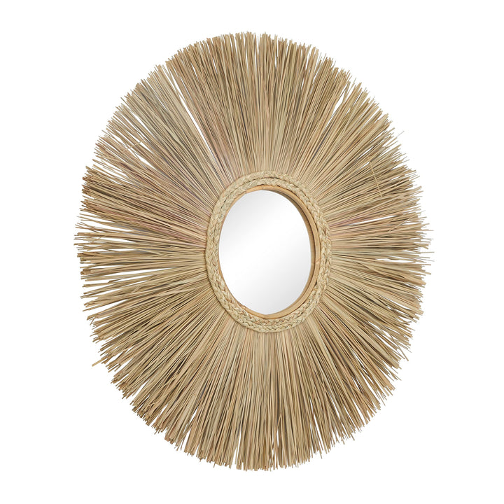 Brown Reed Bohemian Wall Mirror 32 X 2 Casual