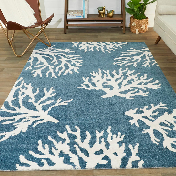 Balta Rugs Caistor Coastal Print Area Rug