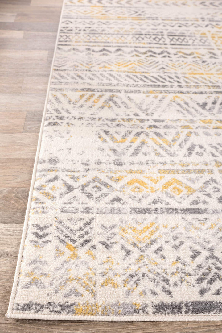 Rugshop Geometric Boho Rug Perfect for high traffic areas of your Living Room -