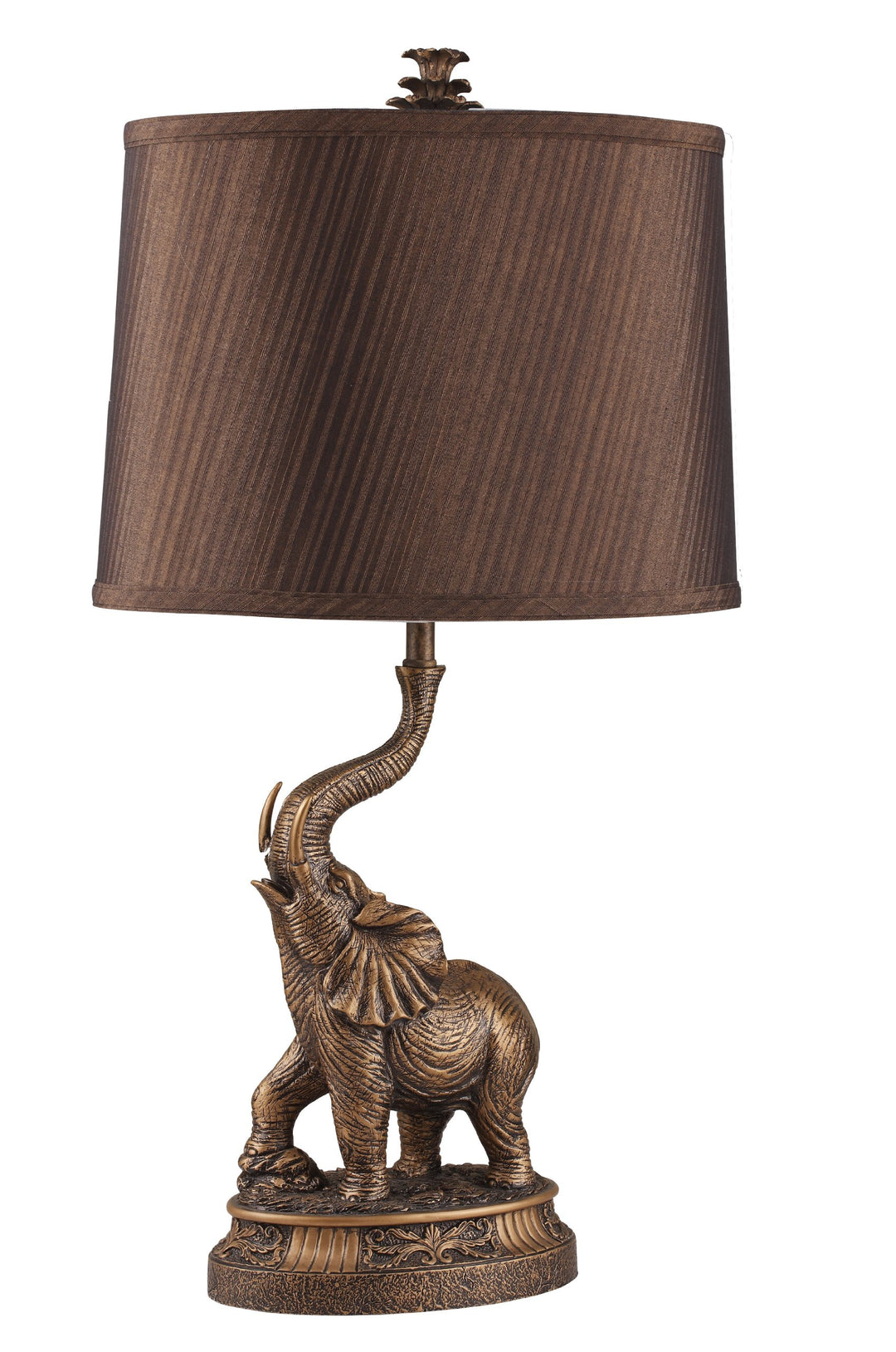 ORE International 8025 27-Inch Bronze Elephant Table Lamp