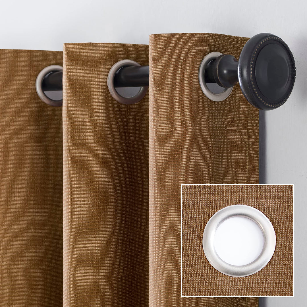 Sun Zero Duran Thermal Insulated Total Blackout Grommet 1-Piece Curtain Panel, Single Panel