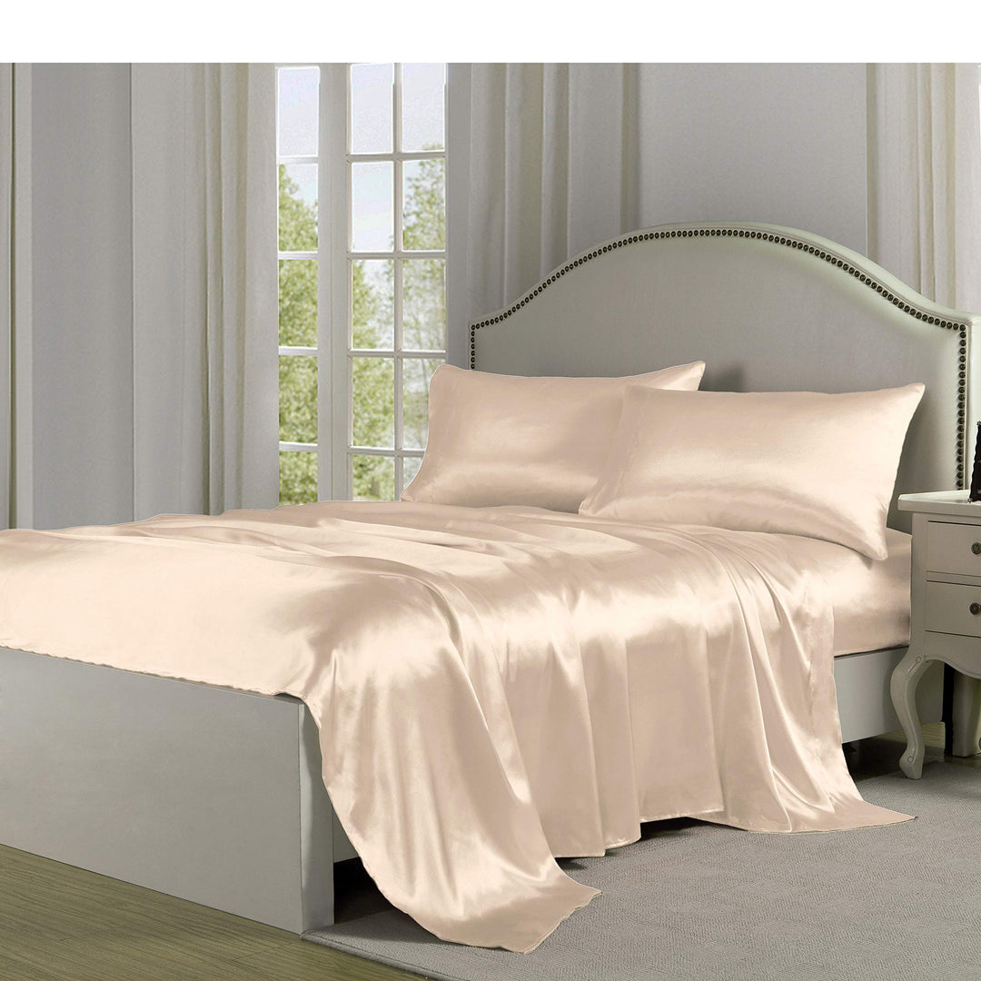 Belles & Whistles Satin Charmeuse Sheet Set