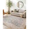 Livabliss x Becki Owens Marlene Vintage Area Rug 6'6" x 9' Blue/Tan (7' x 9') 6'7" x 9' - Blue/Tan