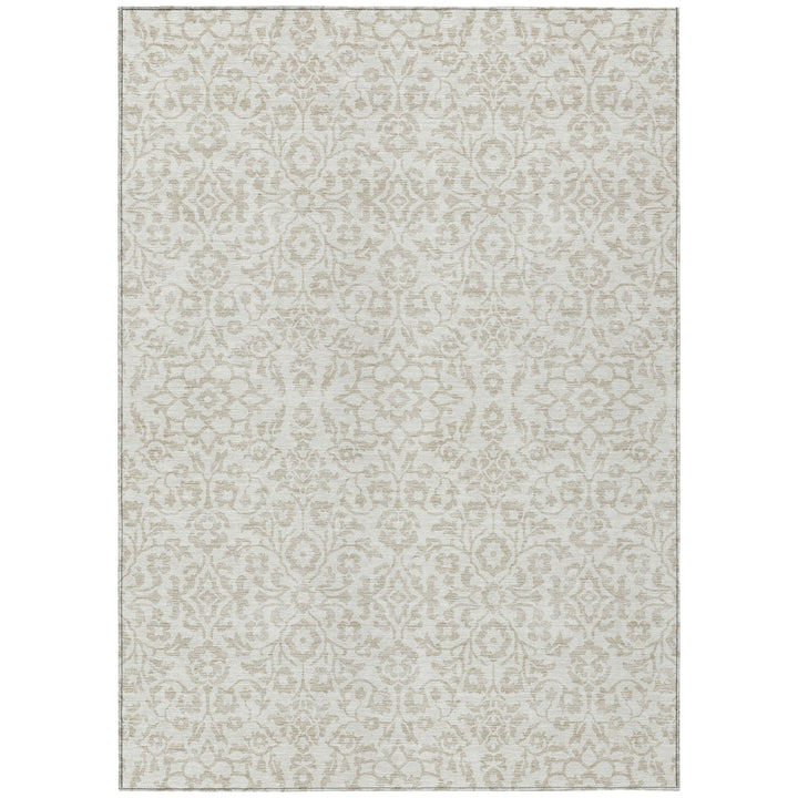 Machine Washable Indoor/ Outdoor Chantille Traditional Farmhouse Rug