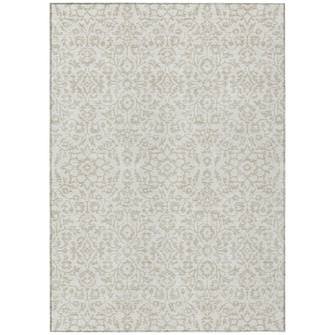 Addison Rugs Chantille ACN920 Ivory 9' x 12' Indoor/Outdoor Machine Washable Ivory - 9' x 12'