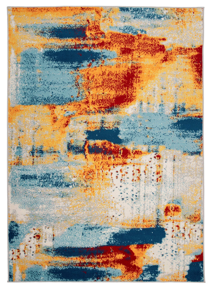 Rugshop Bohemian Abstract Modern Area Rug