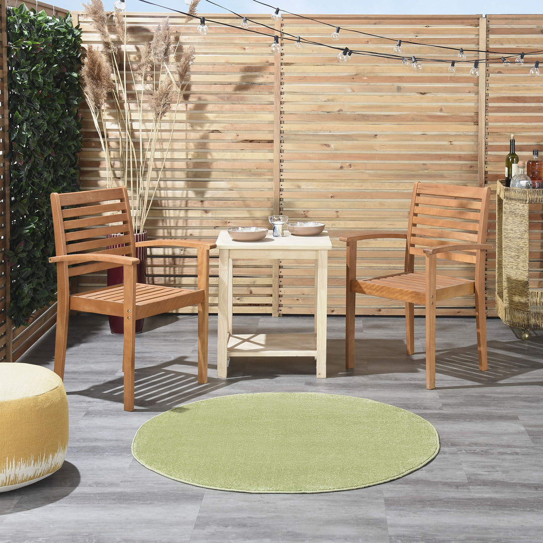 Nourison Essentials Indoor/Outdoor Area Rug Easy Cleaning