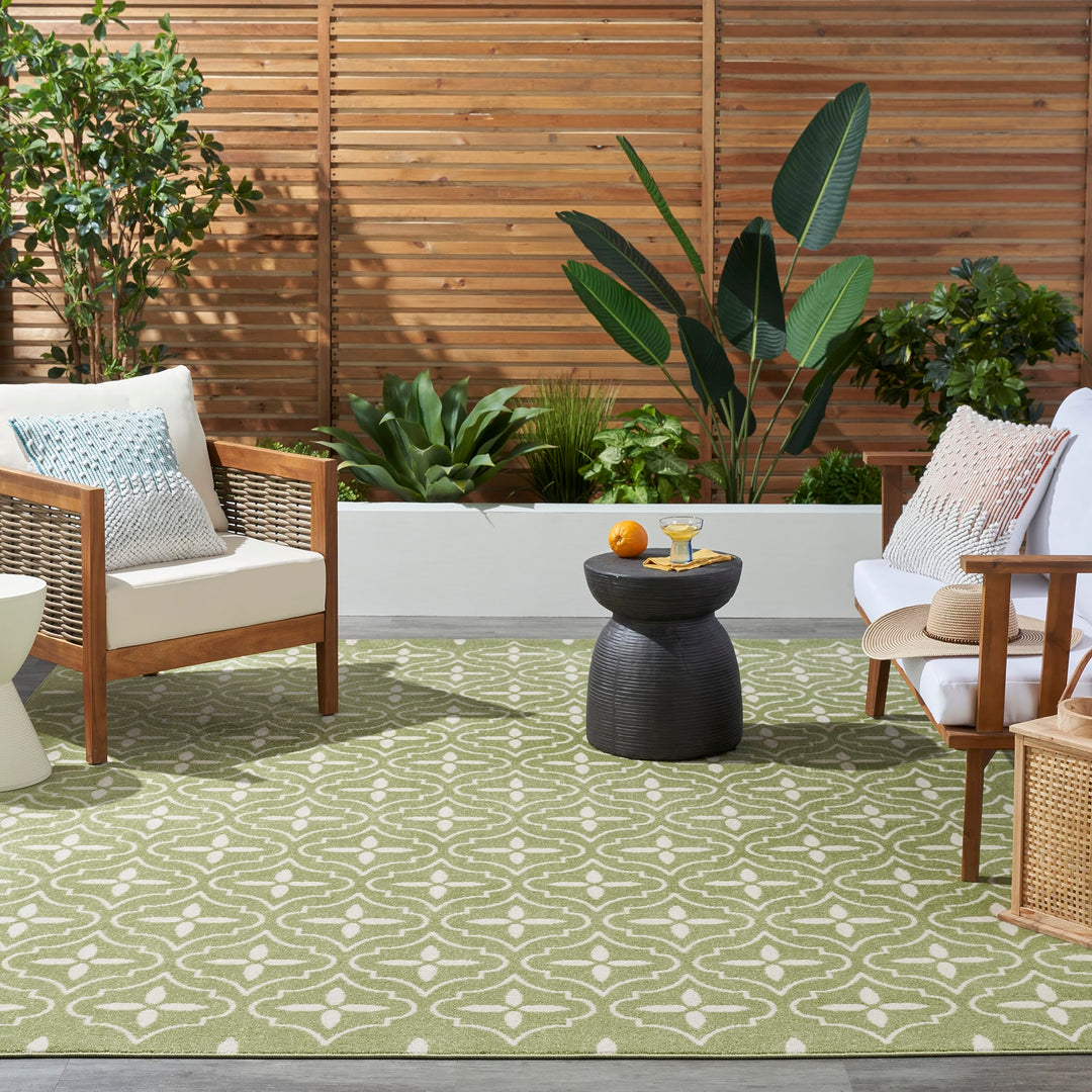 Nourison Essentials Indoor/Outdoor Moroccan Area Rug