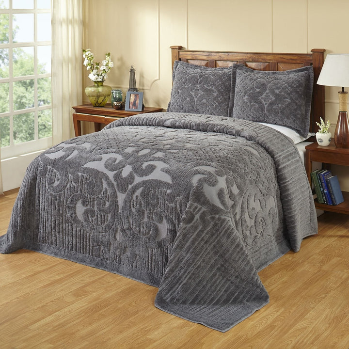 Better Trends Ashton - Super Soft & Lightweight 100% Cotton Tufted Medallion