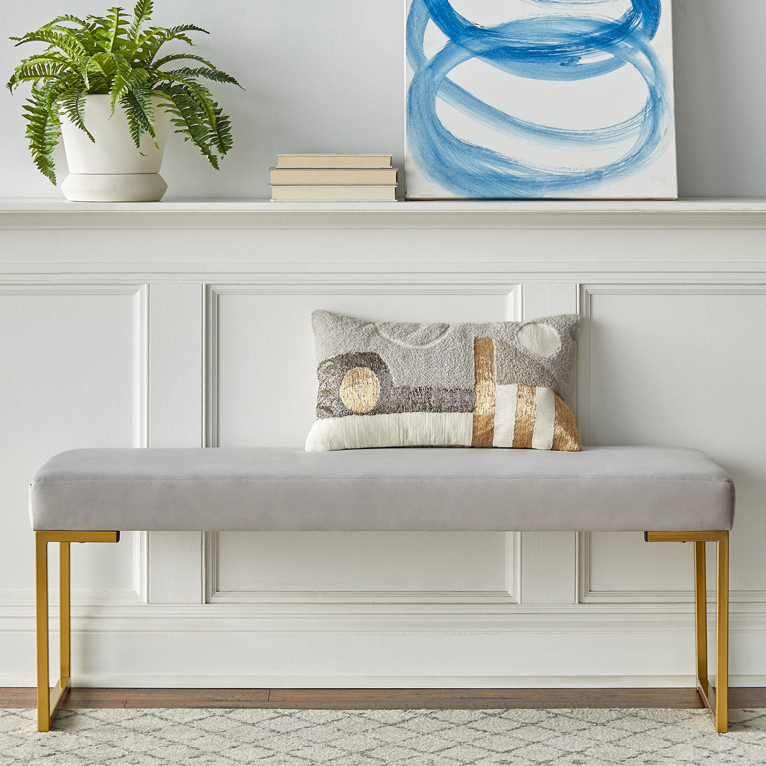 Simple Living Remy Bench Grey