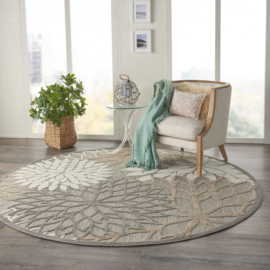 Nourison Aloha Floral Modern, Indoor/Outdoor Area Rug