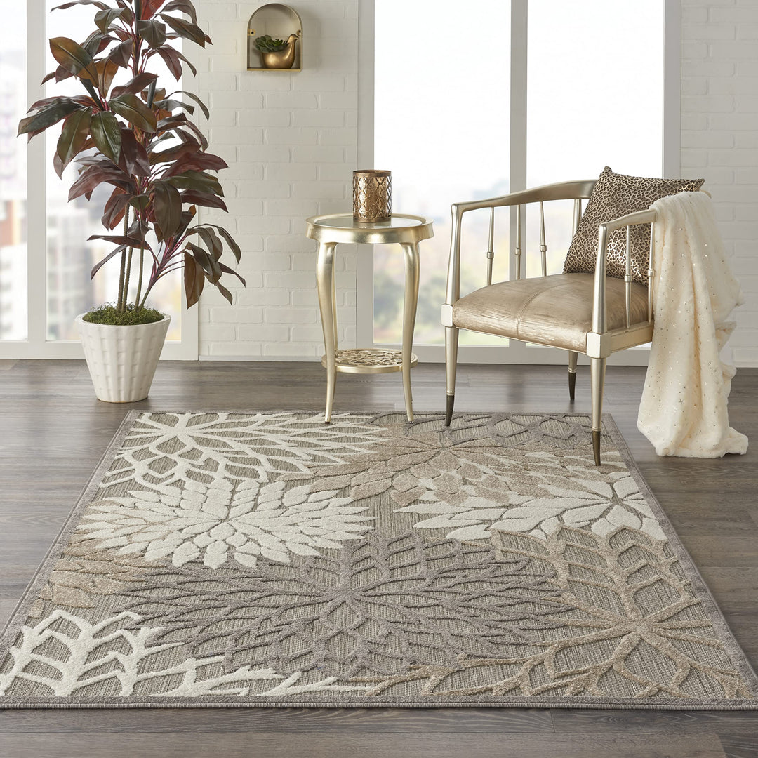 Nourison Aloha Floral Modern, Indoor/Outdoor Area Rug