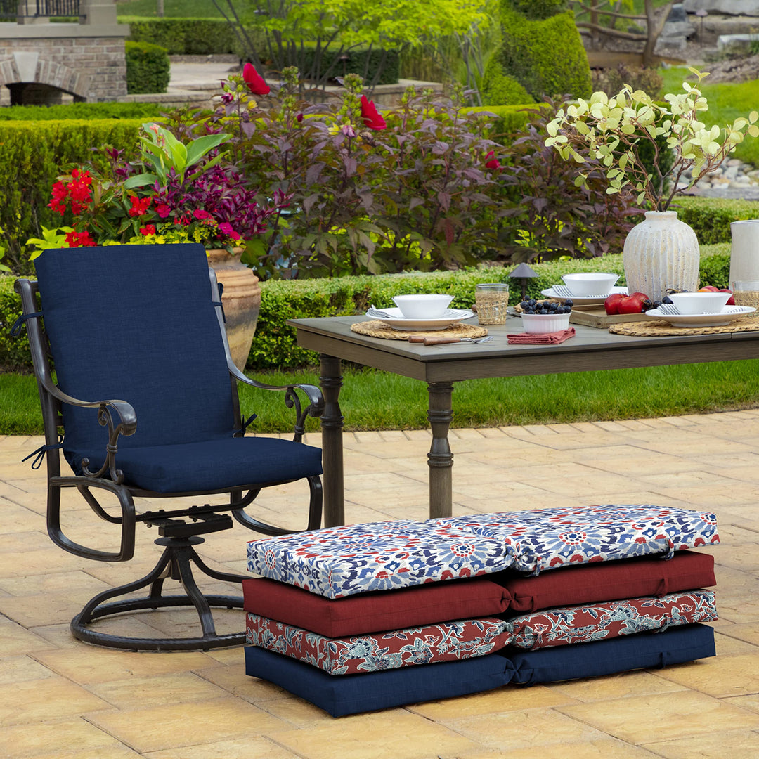 Arden Selections Leala Textured Outdoor Cushion Set