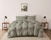 Truly Soft Cloud Puffer Green King 3 Piece Comforter Set Green - King