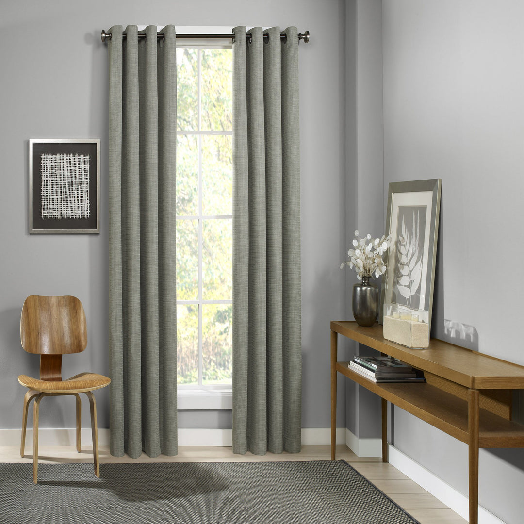 ECLIPE Blackout Curtains for Bedroom - Palisade 52" x 95" Insulated Darkening 95 Inches - Sage