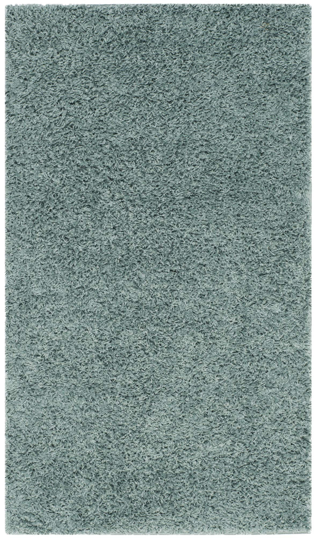 SAFAVIEH Athens Shag Collection Runner Rug - 2'3" x 8' Seafoam Non-Shedding &