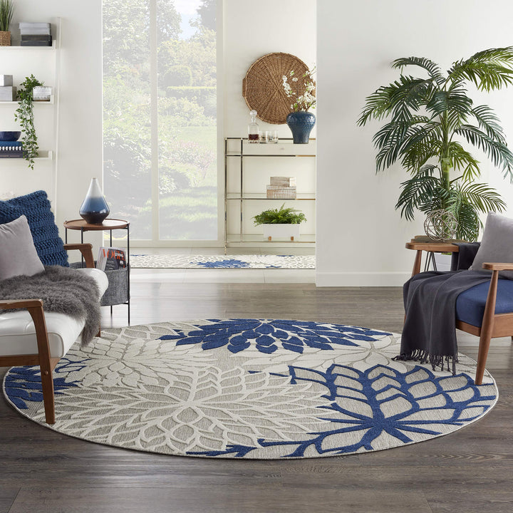 Nourison Aloha Floral Modern, Indoor/Outdoor Area Rug