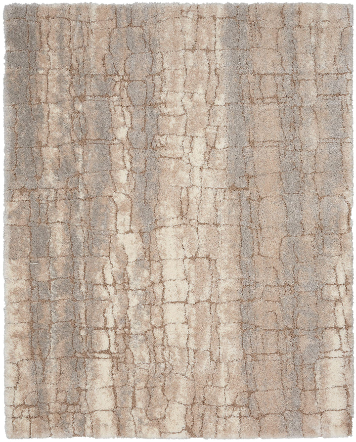 Nourison Luxurious Shag Abstract 6'7" x 9'2" Area -Rug Easy