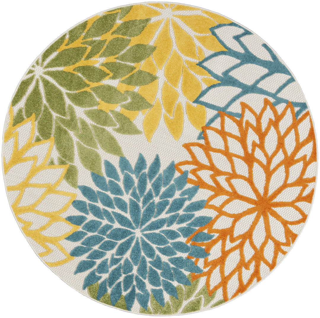 Nourison Aloha Floral Modern, Indoor/Outdoor Area Rug