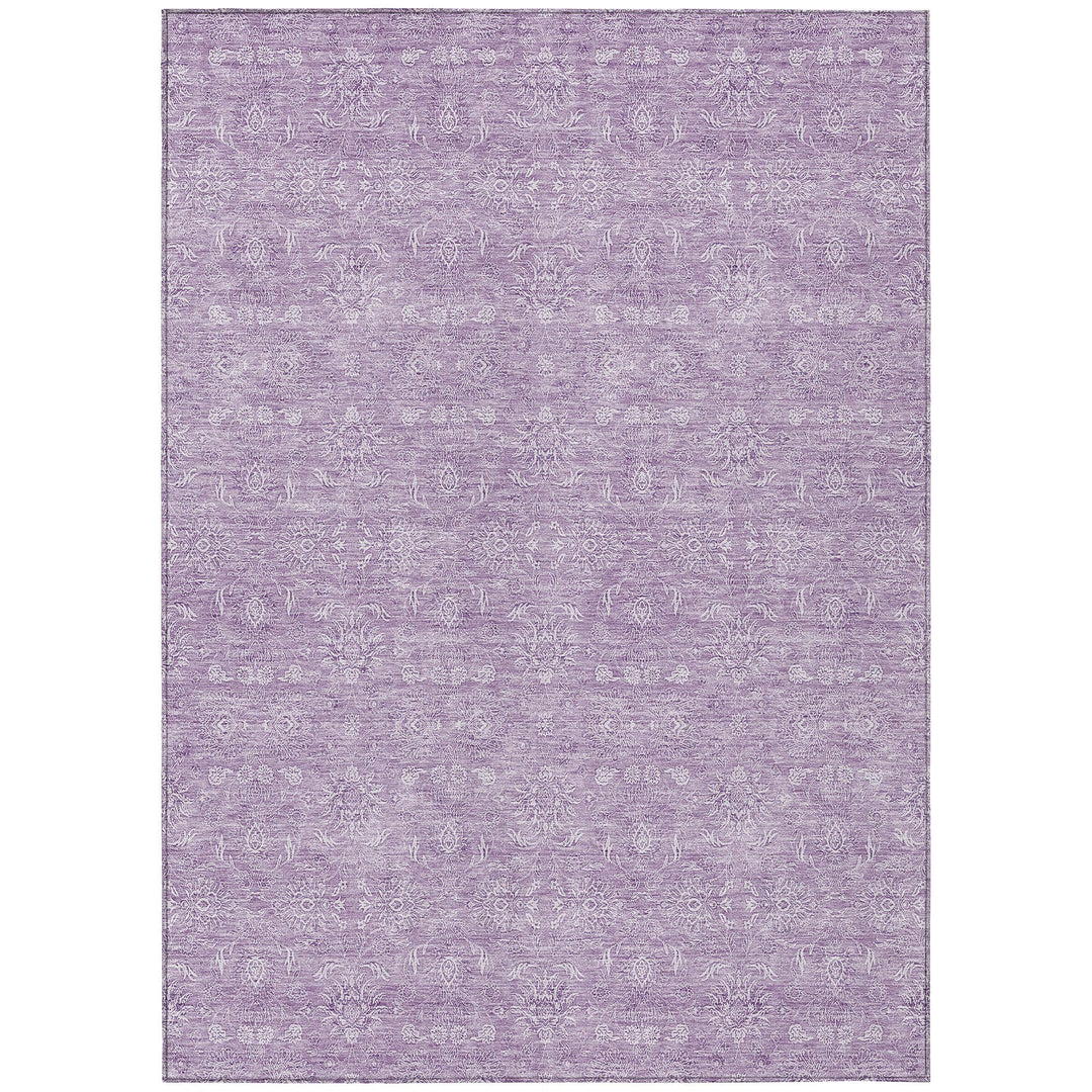 Addison Rugs Chantille ACN703 Lavender 5' x 7'6" Indoor Outdoor Area Rug Easy Lavender - 5' x 7'6"