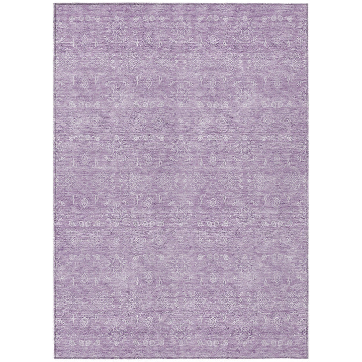 Addison Rugs Chantille ACN703 Lavender 5' x 7'6" Indoor Outdoor Area Rug Easy Lavender - 5' x 7'6"