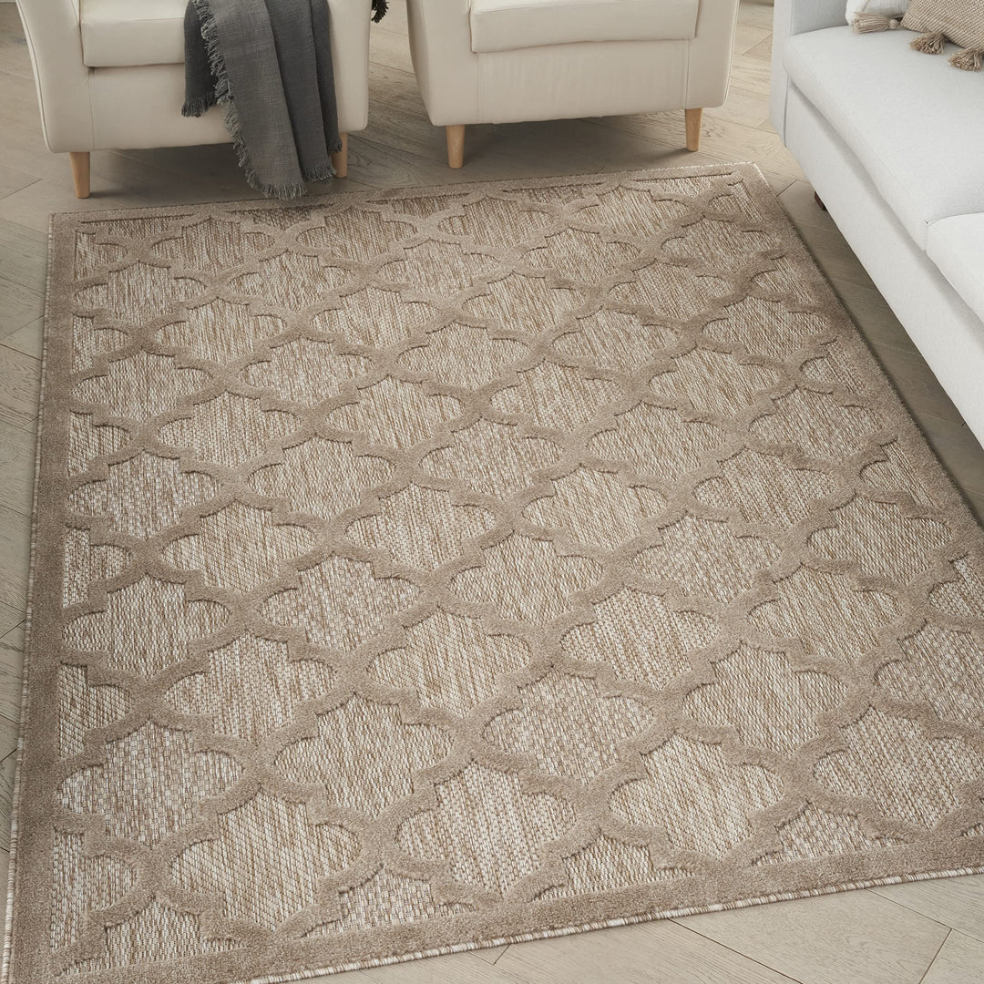 Nourison Easy Care Indoor/Outdoor Moroccan Trellis Area Rug