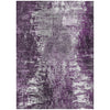 Addison Rugs Chantille ACN718 Eggplant 9' x 12' Indoor Outdoor Area Rug Easy Eggplant - 9' x 12'