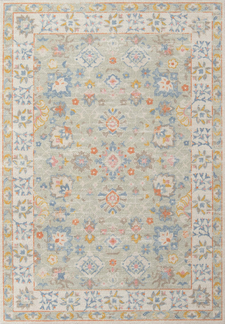 Momeni Anatolia Area Rug 7'9" X 9'10" Light Blue 7'9" x 9'10" - Light Blue