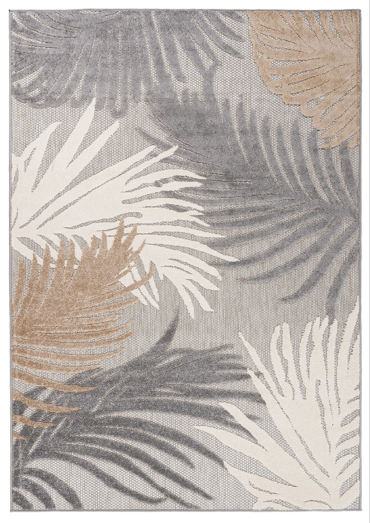 Rugshop Lucca Contemporary Floral Indoor/Outdoor Area Rug