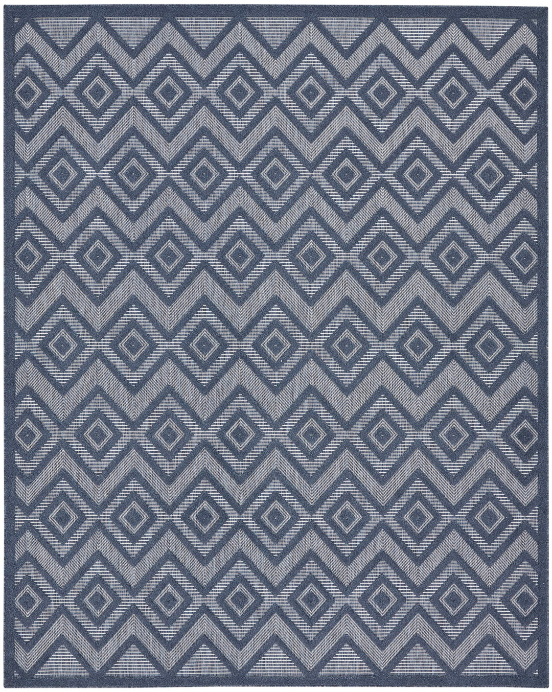 Nourison Versatile Indoor/Outdoor Geometric Flatweave Area Rug