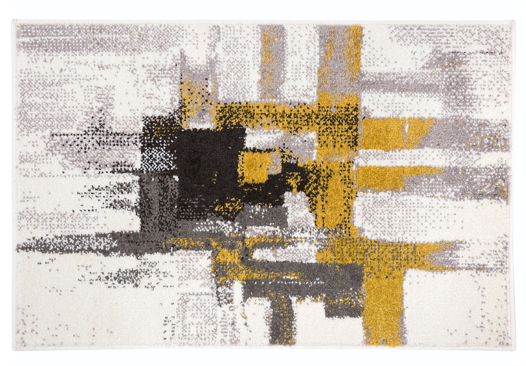 Rugshop Contemporary Modern Abstract Runner Rug