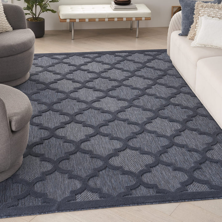 Nourison Easy Care Indoor/Outdoor Moroccan Trellis Area Rug