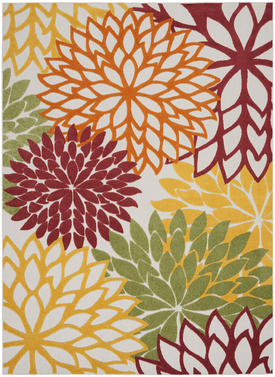 Nourison Aloha Floral Modern, Indoor/Outdoor Area Rug