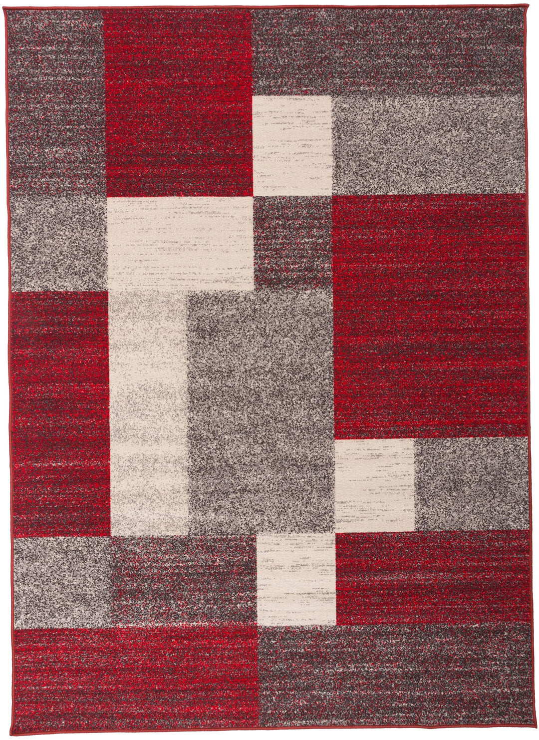 Modern Boxes Design Non-Slip (Non-Skid) Runner Rug