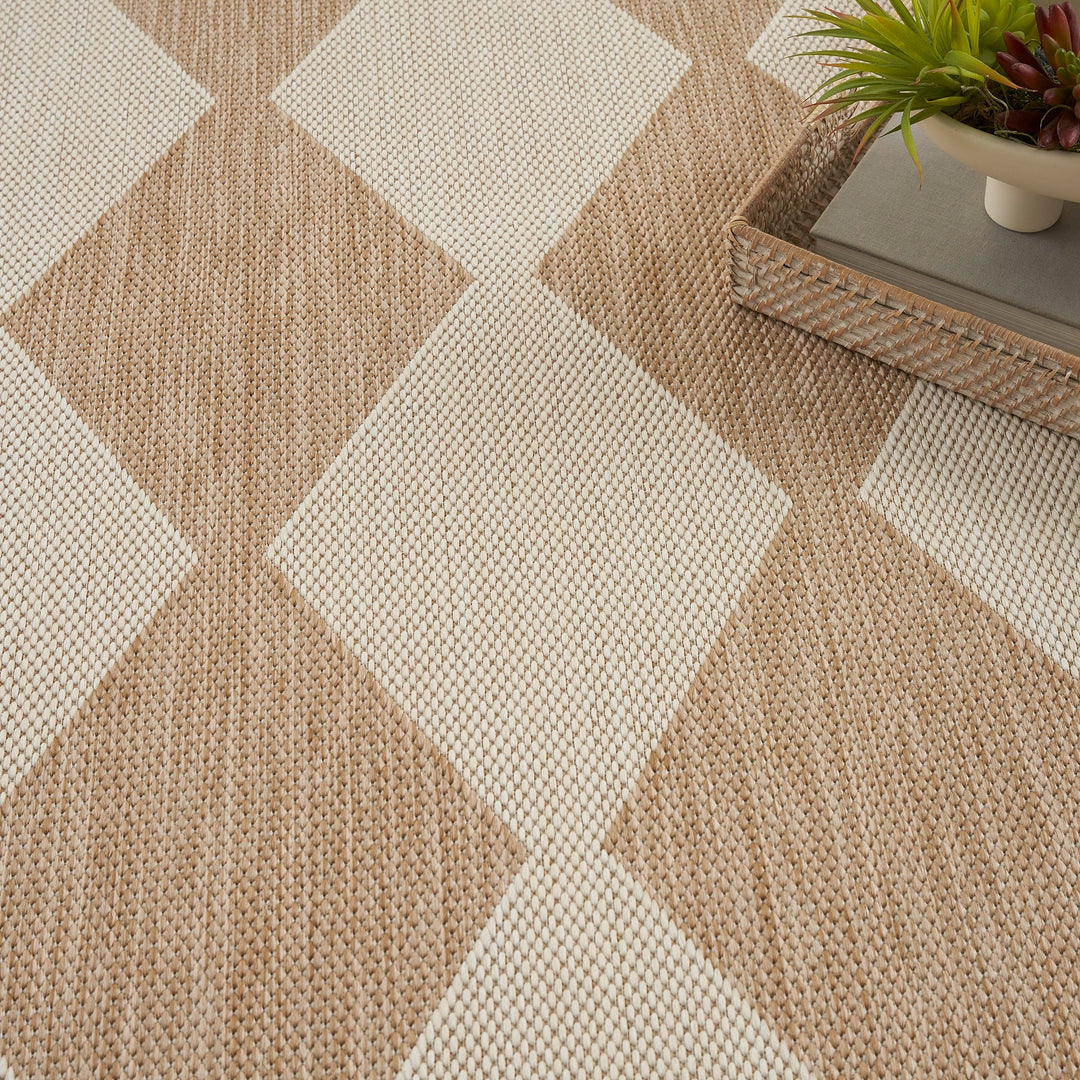 Nourison Positano Indoor/Outdoor Geometric Area Rug