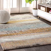 JONATHAN Y CTP105A-4 Contemporary POP Modern Abstract Vintage Indoor Area-Rug 4 X 6 - Cream/Yellow