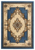 United Weavers of America Bristol Fallon Blue Runner Rug 2'7" x 7'4" 2'7" x 7'4" Runner - Blue