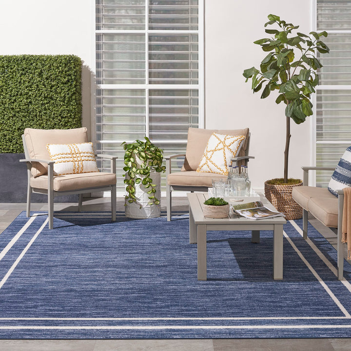 Nourison Essentials Indoor/Outdoor Solid Area Rug