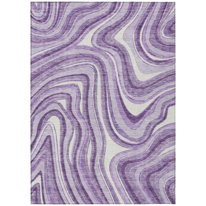 Addison Rugs Chantille ACN756 Lavender 5' x 7'6" Indoor/Outdoor Machine Washable Lavender - 5' x 7'6"