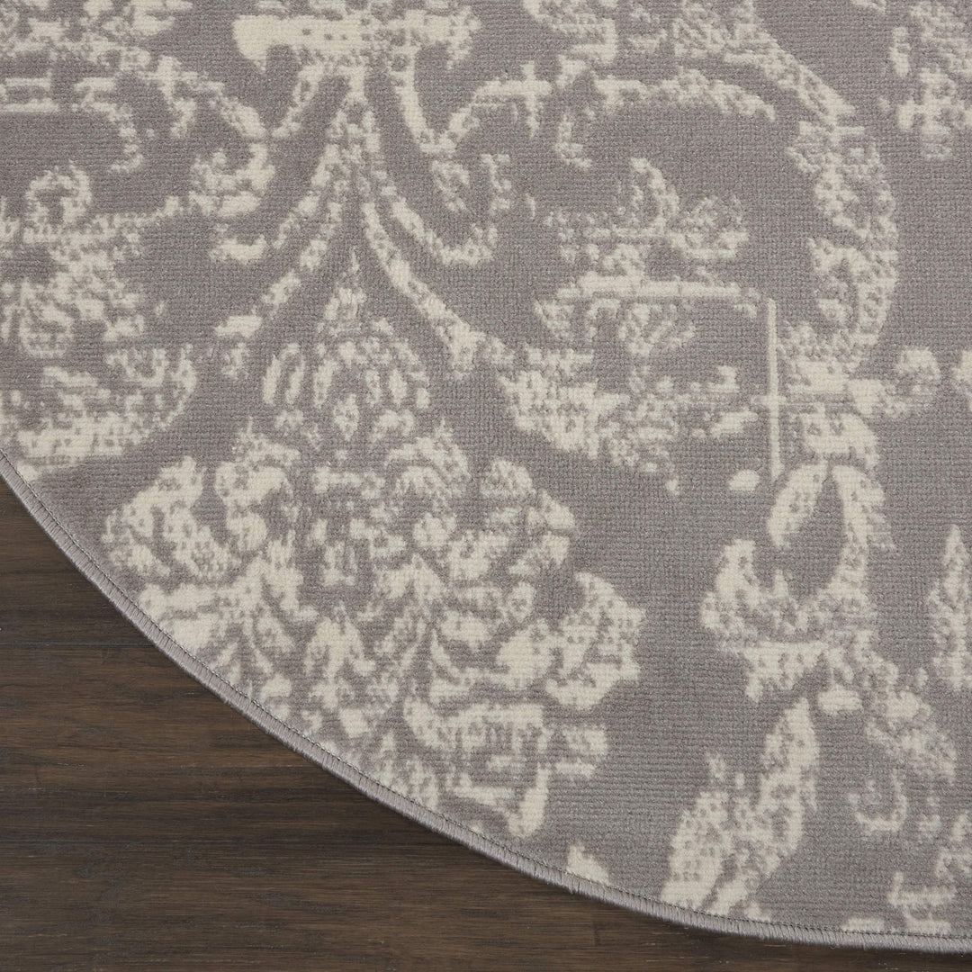 Nourison Jubilant Vintage Farmhouse Damask Area Rug