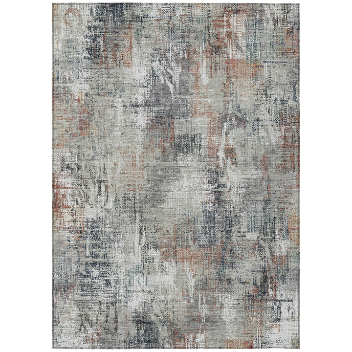 Addison Rugs Chantille ACN725 Taupe 10' x 14' Indoor Outdoor Area Rug Easy Clean Taupe - 10' x 14'