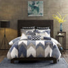 3 Piece Blue Southwestern Comforter King/Cal King Southwest Bedding Set Native King - Cal King