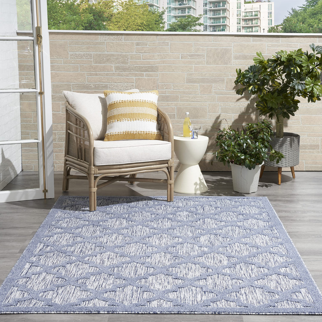 Nourison Easy Care Indoor/Outdoor Moroccan Trellis Area Rug