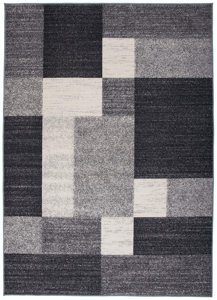 Modern Boxes Design Non-Slip (Non-Skid) Runner Rug