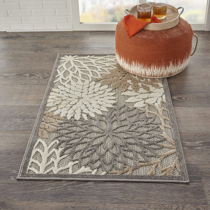 Nourison Aloha Floral Modern, Indoor/Outdoor Area Rug