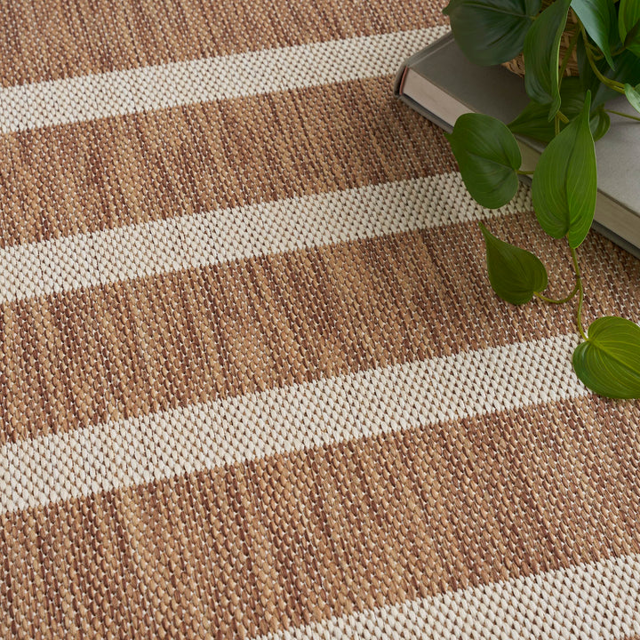 Nourison Positano Indoor/Outdoor Striped Area Rug